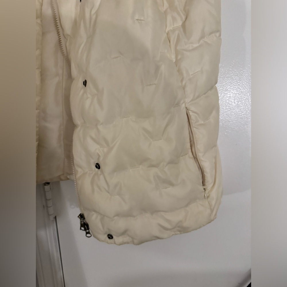 Talbots cream vest - Picture 3 of 4